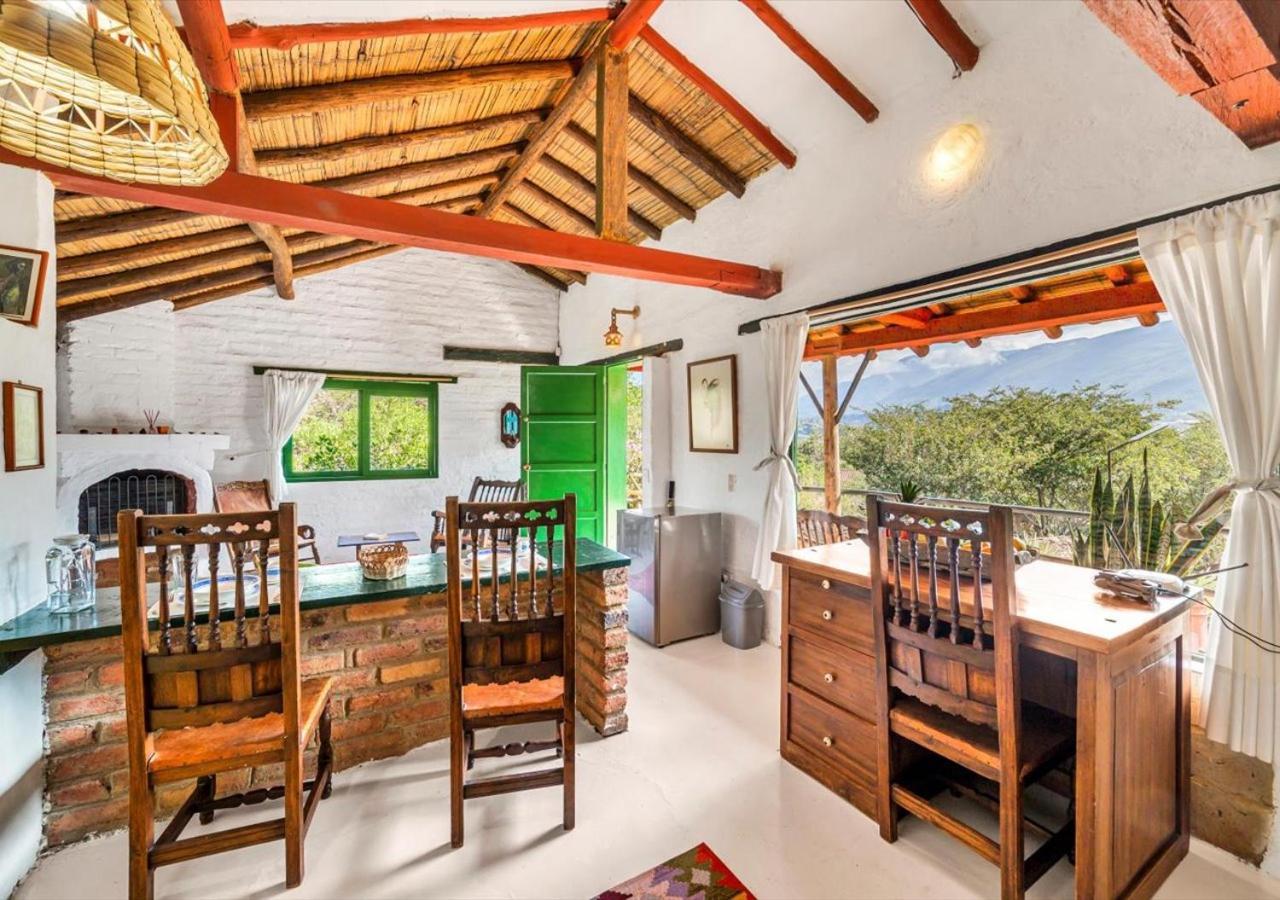 El Hayuelo Ecolodge Villa de Leyva Eksteriør bilde