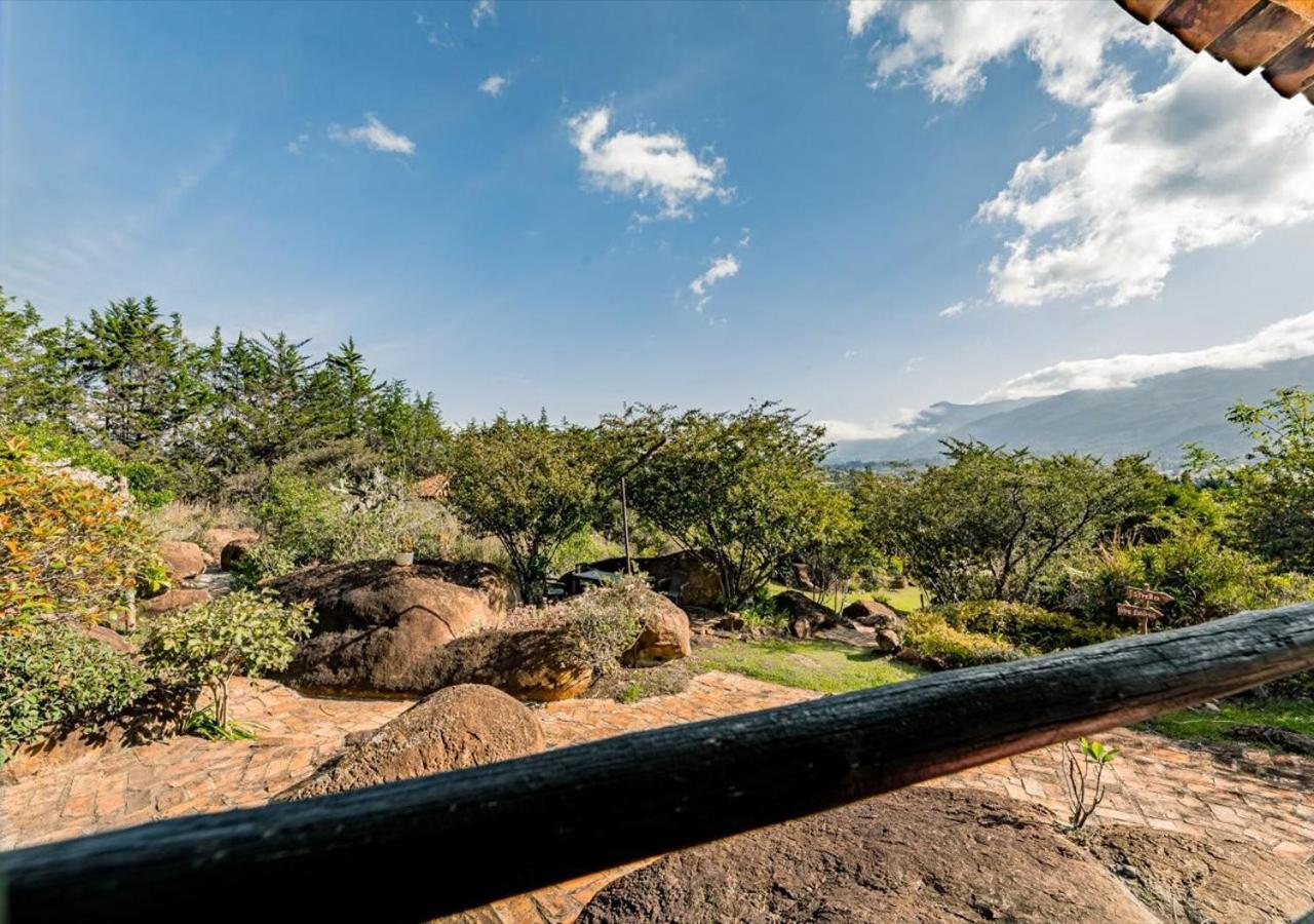 El Hayuelo Ecolodge Villa de Leyva Eksteriør bilde