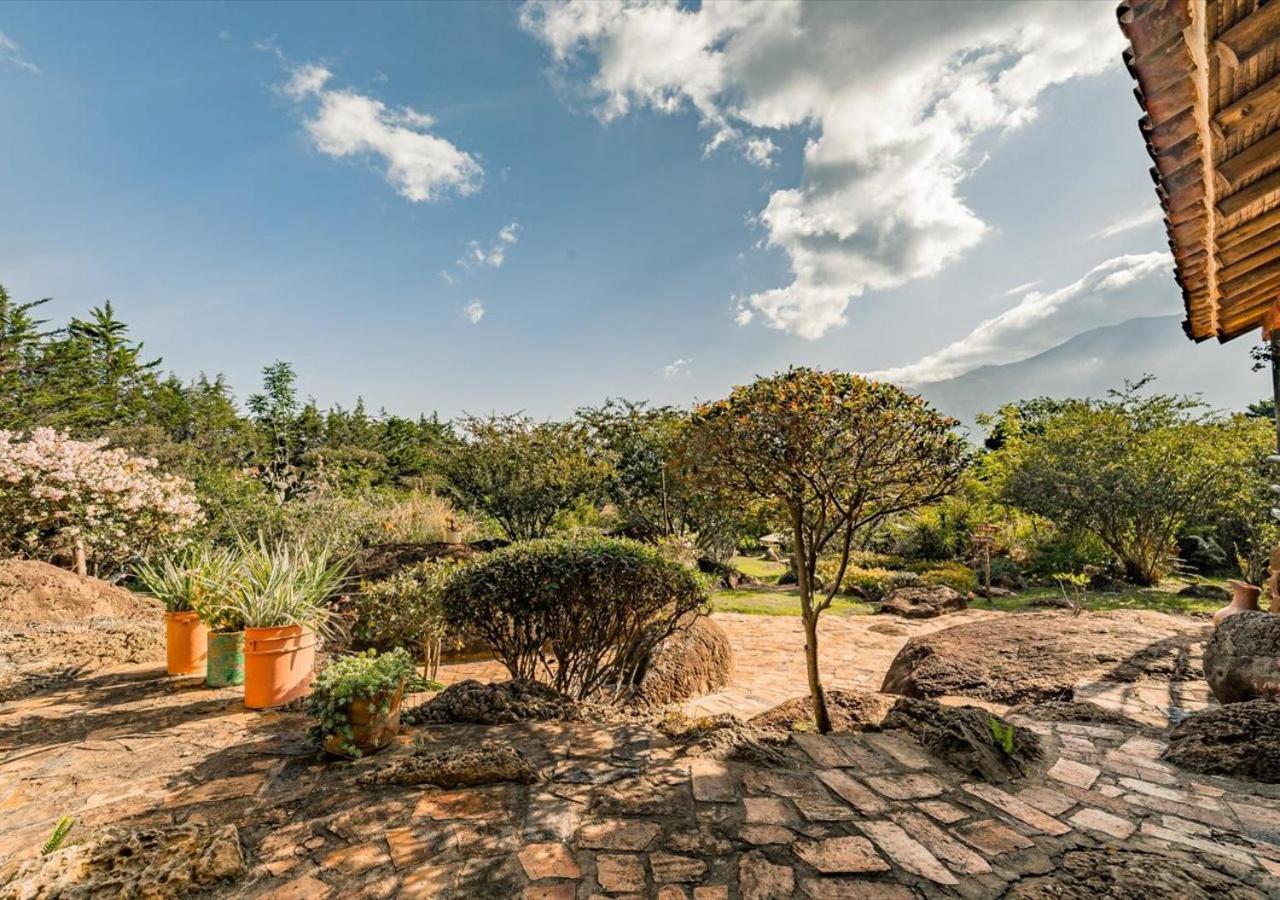 El Hayuelo Ecolodge Villa de Leyva Eksteriør bilde